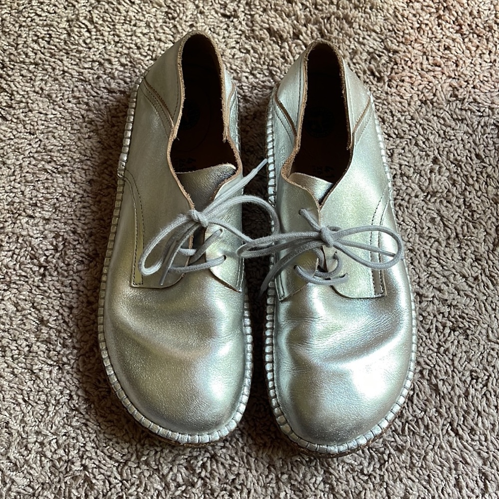 The Birkenstock Gary Leather Flat Lace-Up Shoe